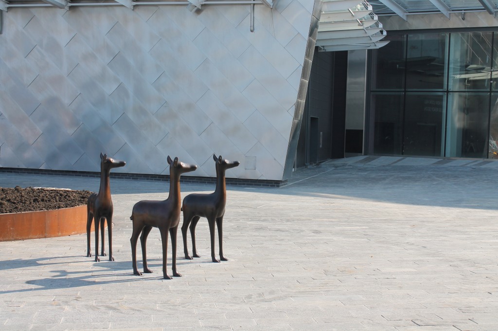 Bronze Deers